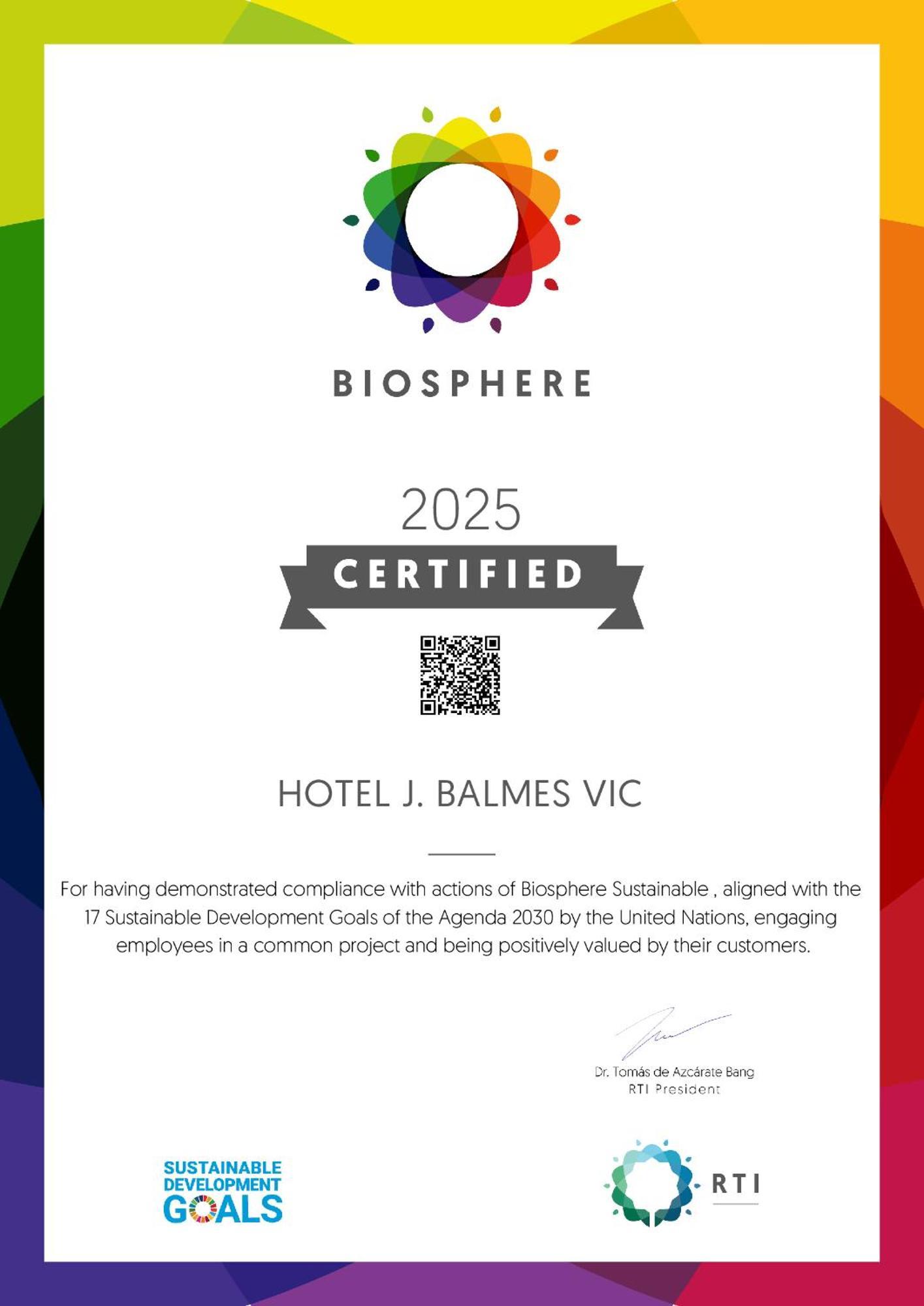 Hotel J. Balmes Vic Εξωτερικό φωτογραφία